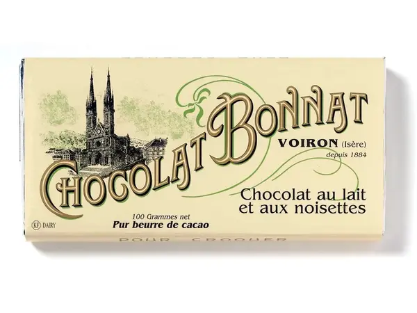 Čokoláda Bonnat au Praline Noisettes - mléčná
