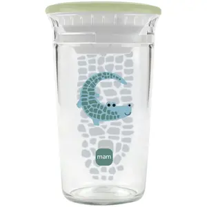 MAM Easy to Drink Cup netečúci hrnček Green 8m+ 290 ml