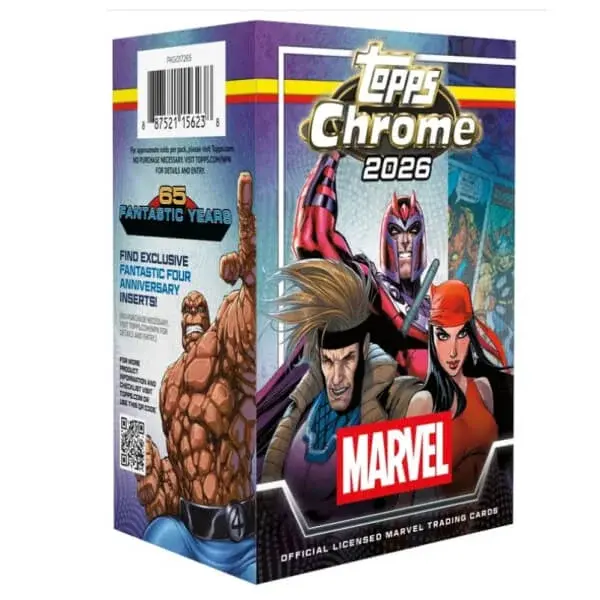 2026 Topps Chrome Marvel Blaster Box