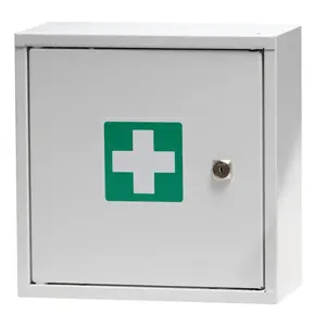Nástenná lekárnička kovová pre 5 osôb