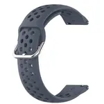 BStrap Silicone Dots remienok na Samsung Gear S3, dark gray