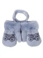 Yoclub Kids's Gloves RED-0011C-AA1A-007