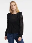 Orsay Černá dámská vzorovaná halenka - Dámské