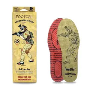 FOOTGEL Vložky do bot MILITARY EU 43-47