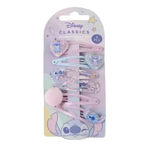 Cerdá Sada kovových sponek Stitch 6 ks