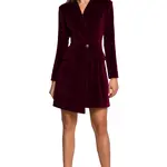 Dámské šaty Made Of Emotion Made_Of_Emotion_Dress_M562_Maroon
