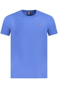 Modré pánské triko s krátkým rukávem