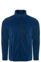 24601 Dewberry 5 Pocket Outdoor Full Zipper Fleece Jacket-INDIGO