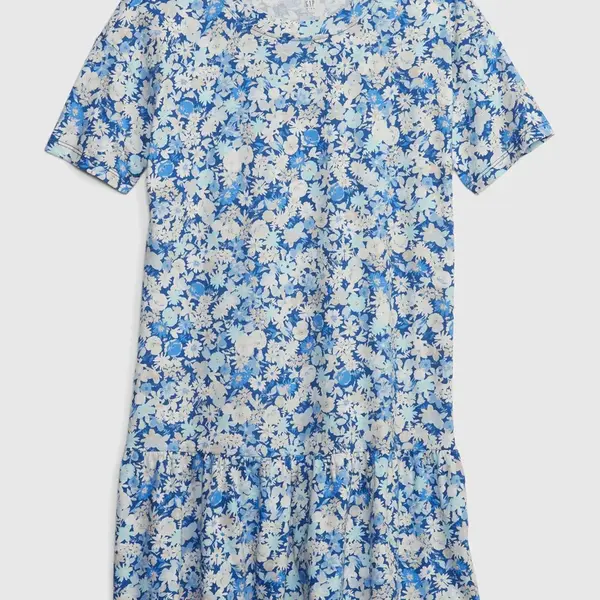 GAP Dětské květované šaty - Holky