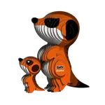 Surikata 3D kartonová skládačka