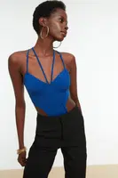 Dámské body Trendyol TPRSS22BD0007/Black