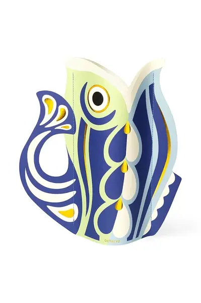 Octaevo Dekorativní váza Octaevo Fish Blue