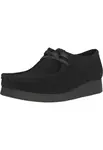 CLARKS Šnurovacie topánky 'Wallabee'  čierna