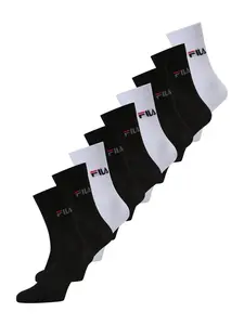 FILA Ponožky  červená / čierna / biela