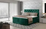 Boxspring Clover Rozměr: 140 x 200 cm, látka: Monolith 37