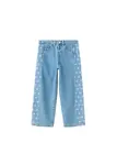 MANGO KIDS Džínsy 'LASER'  modrá denim