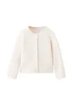 MANGO KIDS Kardigán 'DAISY'  sivobéžová