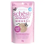SCHESIR Kitten Lifestage Mousse kapsička pro koťata kuře 70 g