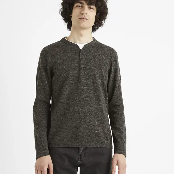 Celio Melírovaný svetr Cechilll - Pánské