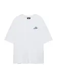 Pull&Bear Tričko 'SUMMER PEACH'  biela