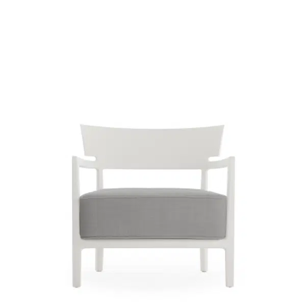 Cara Outdoor Mat bílá/šedá Kartell