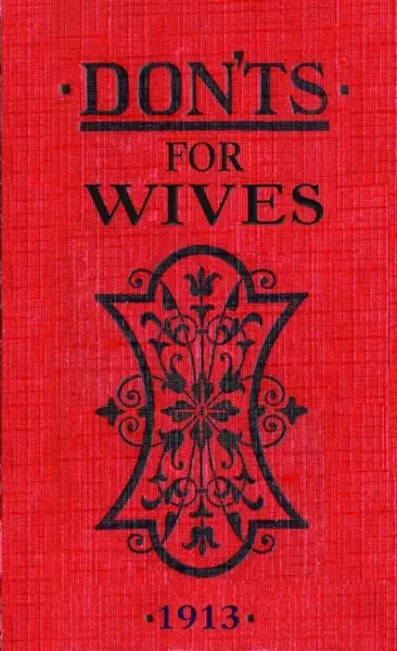 Don''ts for Wives - Blanche Ebbutt