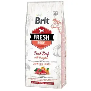 Brit Fresh Beef & Pumpkin Puppy Large Bones & Joints 12 kg | P56937