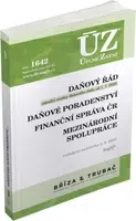 ÚZ 1642 Daňový řád, Finanční správa, Daňové poradenství