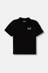 EA7 Emporio Armani polo dětské bavlněné
