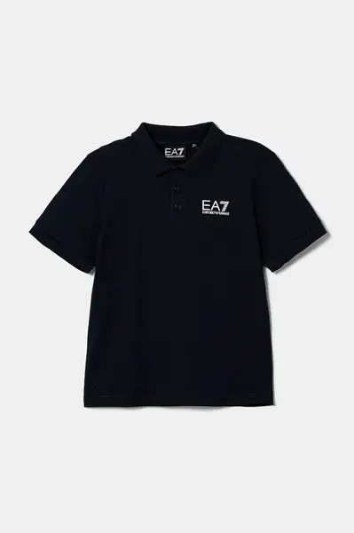 EA7 Emporio Armani polo dětské bavlněné