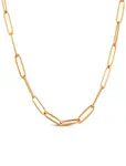 Vuch Luxusní pozlacený náhrdelník Isel Rose Gold
