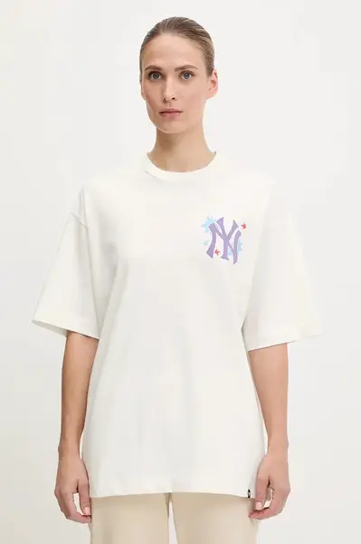 Bavlněné tričko 47 brand MLB New York Yankees