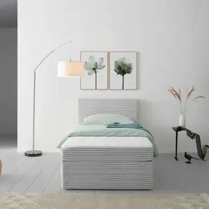 P & B AMERICKÁ POSTEL, 100/200 cm, barvy stříbra