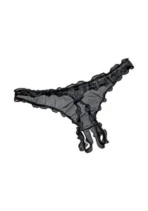 PETITE FLEUR GOLD Ouvert  čierna