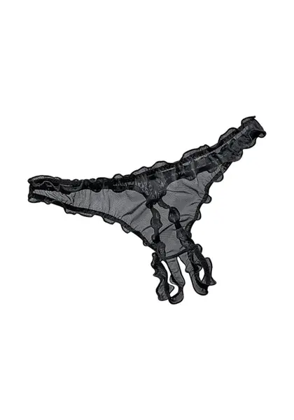 PETITE FLEUR GOLD Ouvert  čierna