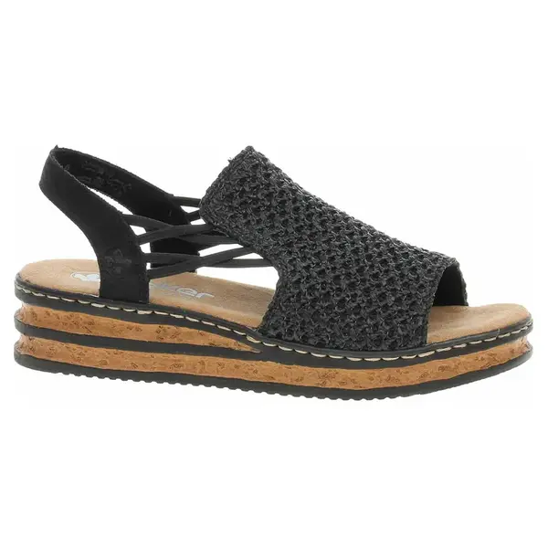 Dámské sandály Rieker 62941-00 schwarz 41