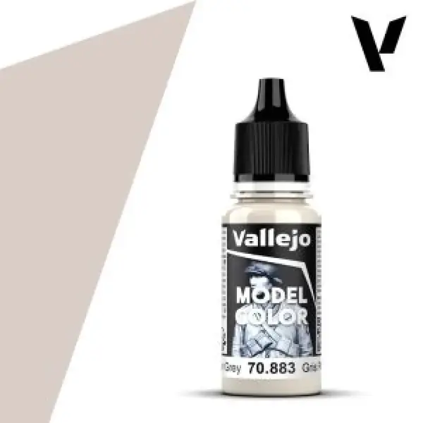 Modelářská barva Vallejo 18ml – 883 Silver Grey