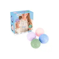 Sada masážnych loptičiek 4 ks 6,5 cm