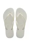 Dětské žabky Havaianas SLIM bílá barva, 4000030