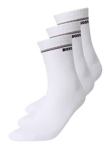 BOSS Ponožky  svetlohnedá / čierna / biela