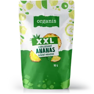 ORGANIS Ananas sušený mrazem XXL 90 g