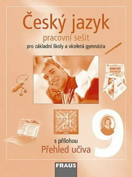 Český jazyk 9 pro ZŠ a víceletá gymnázia - pracovní sešit (poškozená)