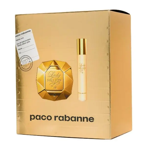 Rabanne Lady Million - EDP 80 ml + EDP 20 ml