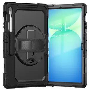 JP Solid360 obal na tablet, Samsung Tab S10 FE Plus, černý