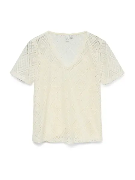 VERO MODA Tričko 'VMJOKIA'  béžová