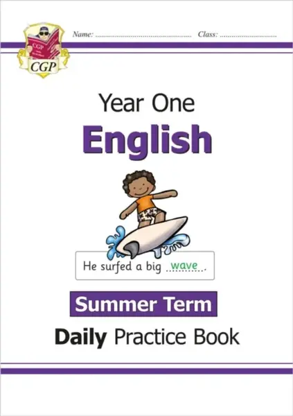 KS1 English Year 1 Daily Practice Book: Summer Term - CGP Books