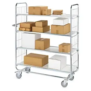 Žebřík pro úzký modulární vozík KM84