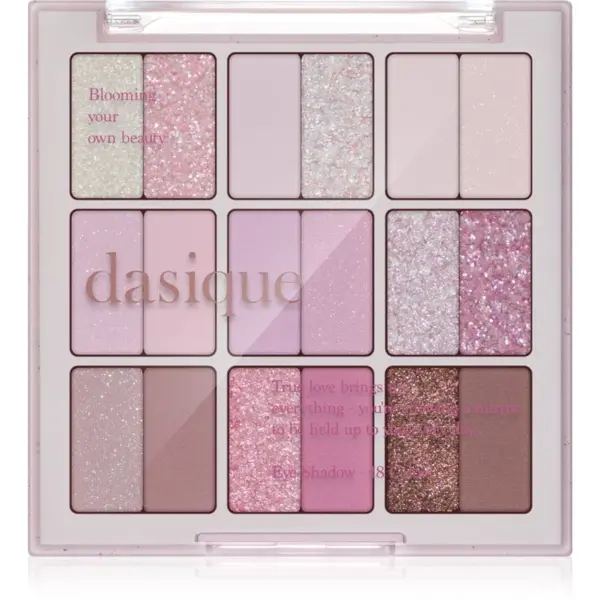 Dasique Eye Shadow Pallete paletka očných tieňov odtieň 18 Berry Smoothie 7 g