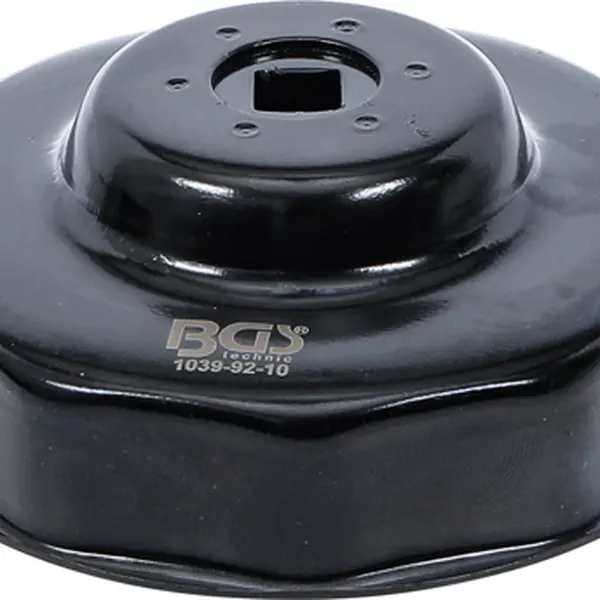 BGS technic Klíč na olejové filtry 3/8", průměr 92 mm, desetihran - BGS