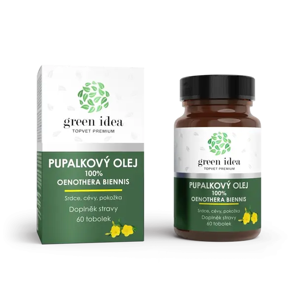 Pupalkový olej - 60 kapsúl - Green idea